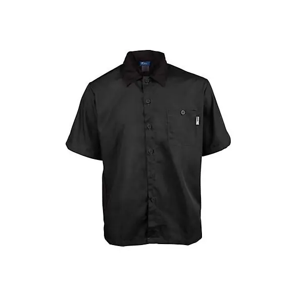 KNG Sm Active Chef Shirt Black SS