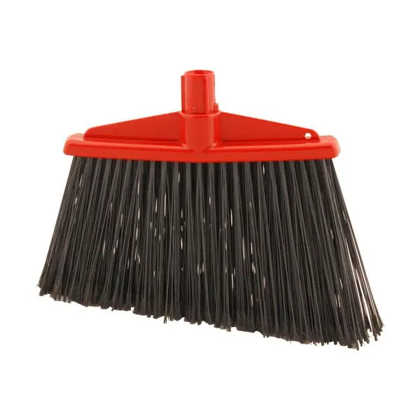 BROOM HEAD , ANGLE, RED/BLACK