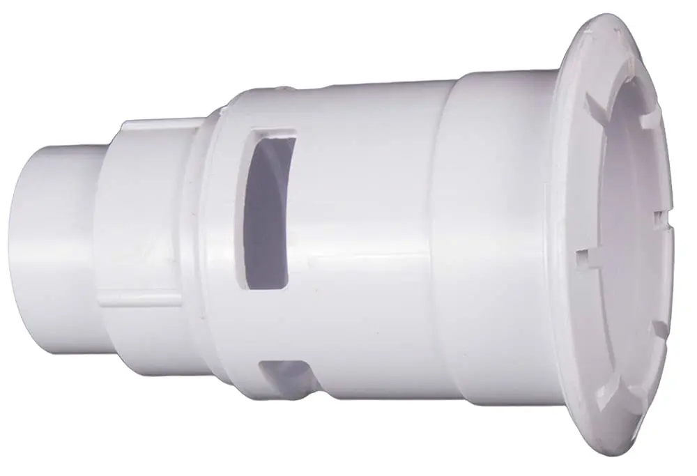 Custom Molded Products 25580-000-030 4 Inch Gunite Jet Body Wall Fitting - White