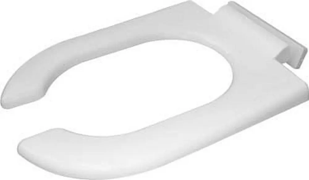 Duravit 0064310000 Starck 3 Elongated Open Front Toilet Seat in White