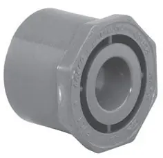 LASCO 837-131 1 Inch x 0.75 Inch Schedule 80 PVC Reducing Bushing