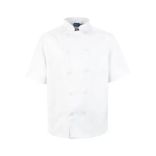 KNG Sm Mens Chef Coat Short Sleeve for AllPoints 1051S