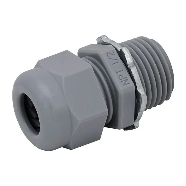 Madison Electric MNPT-50 Liquidtight Straight Cord Grip Connector