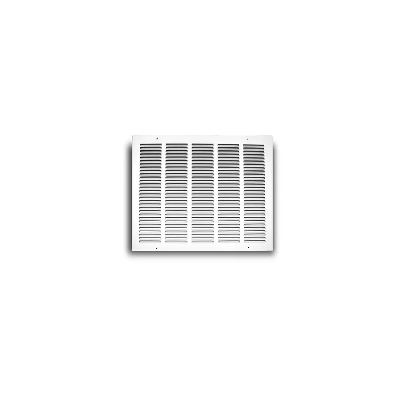 TRUaire 17014X06 Steel Return Air Grille 14 Inches x 6 Inches White