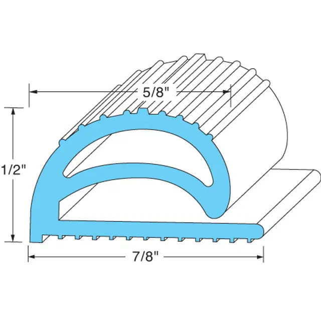 COMPRESSION GASKET 1/2" HEIGHT,50'