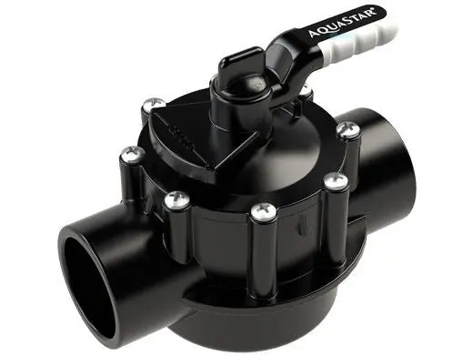 AquaStar AV2W15C FlowStar 2-Way Valve with Rubber Handle
