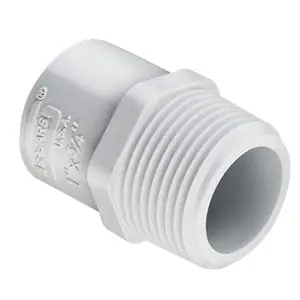 Spears 436-492F 5X6 PVC RED MALE ADAPTER MPTXSOC SCH40