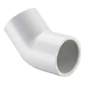 Spears 417-100 10 PVC 45 Elbow Socket Sch40