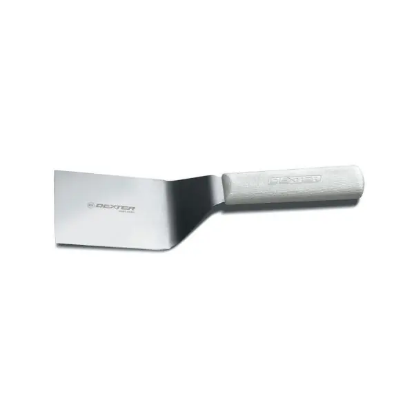 DSG WHITE HANDLE SPATULA 3"X 4"