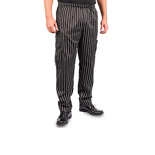 KNG Sm Baggy Chef Pants Striped for AllPoints 1059S