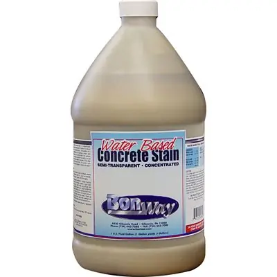 BonWay 32-856 Concrete Stain - Bark Brown - 1 Gallon