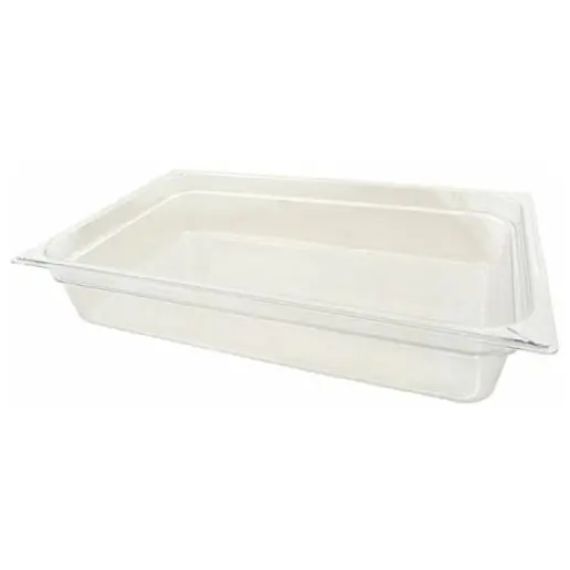 PAN,FOOD (FULL, 4"D, CLEAR)
