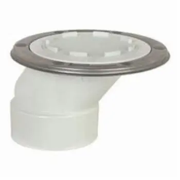Tomahawk 889-POTM Knockout Offset Closet Flange PVC Domestic