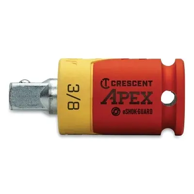 CRESCENT CAEAD324 eSHOK-GUARD Socket Isolator 3/8 in x 2-1/4 in
