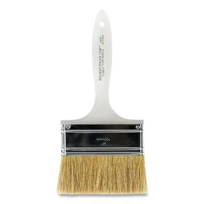 Wooster 11480040 solvent-proof chip paint brushes 4 in W