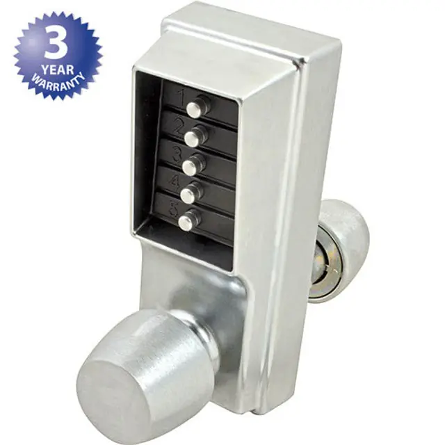 LOCK, DOOR , KEYLESS PUSHBUTTON