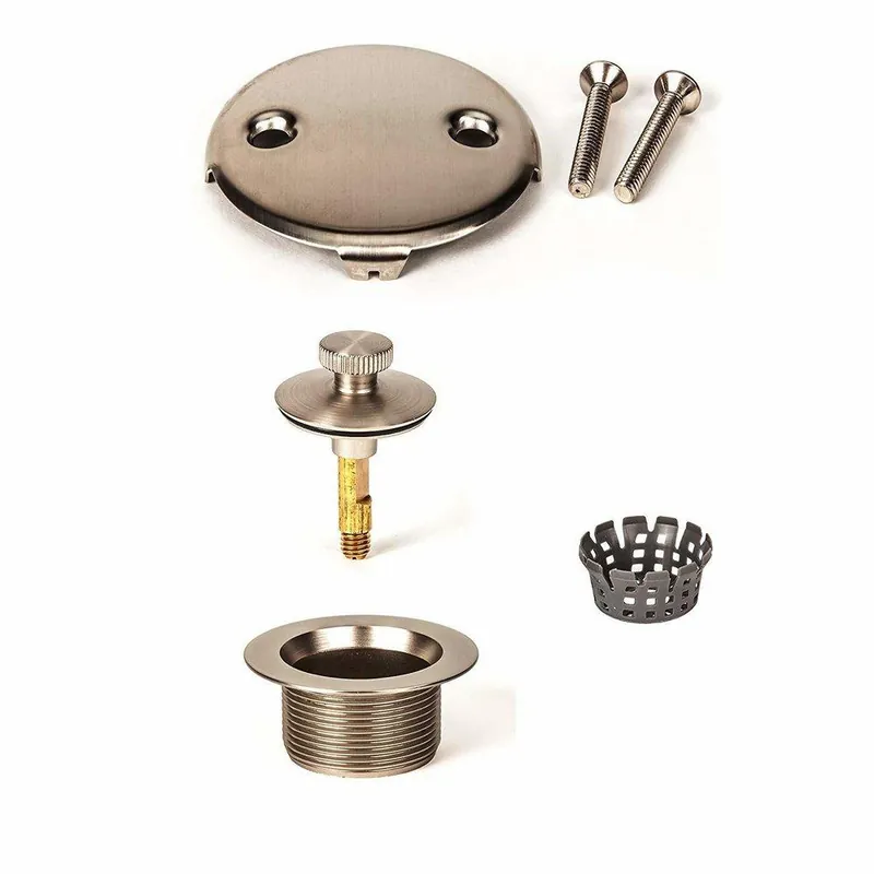 Watco 58290-BN-2H Lift and Turn Trim Kit in Brushed Nickel