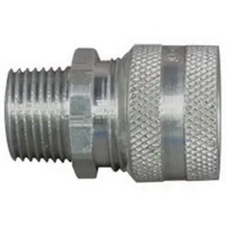 Appleton APPCG3150 Liquidtight Straight Strain Relief Connector 1/2 in Trade 0.312 to 0.437 in Cable Openings