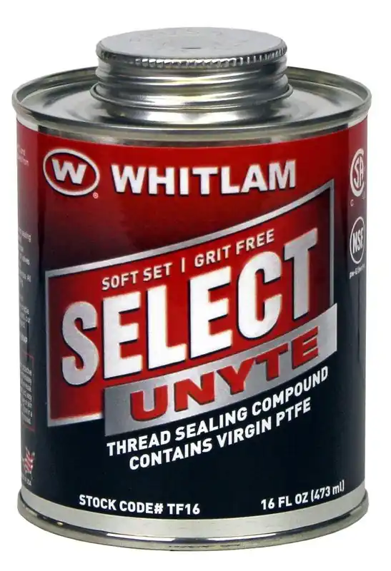 Whitlam TF16 Select-Unyte PVC White Pipe Joint Compound