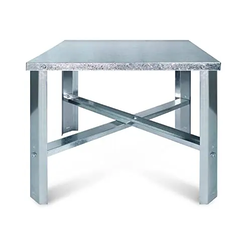 Everflow GWHS21 Water Heater Stand 21 Inches Galvanized Steel