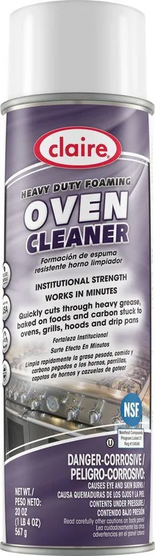 Claire CL824 20 oz. Heavy Duty Foaming Oven Cleaner