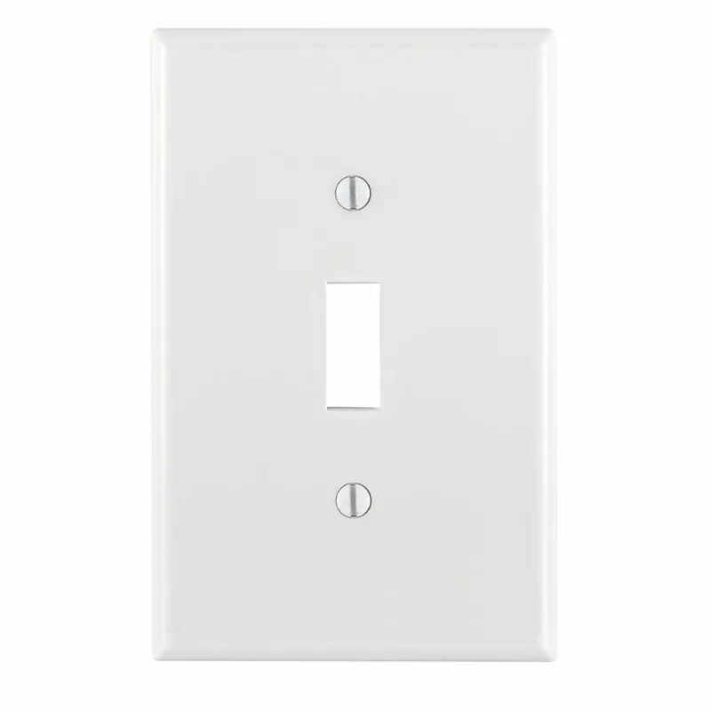 Leviton PJ2 2 Gang Midway Toggle Wallplate Brown