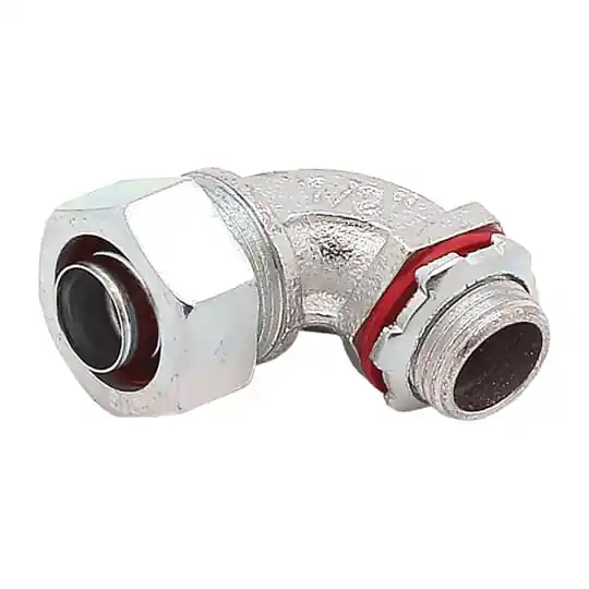 Steel City LT950-SC 1/2 Inch 90 Degree Malleable Iron Liquidtight Connector