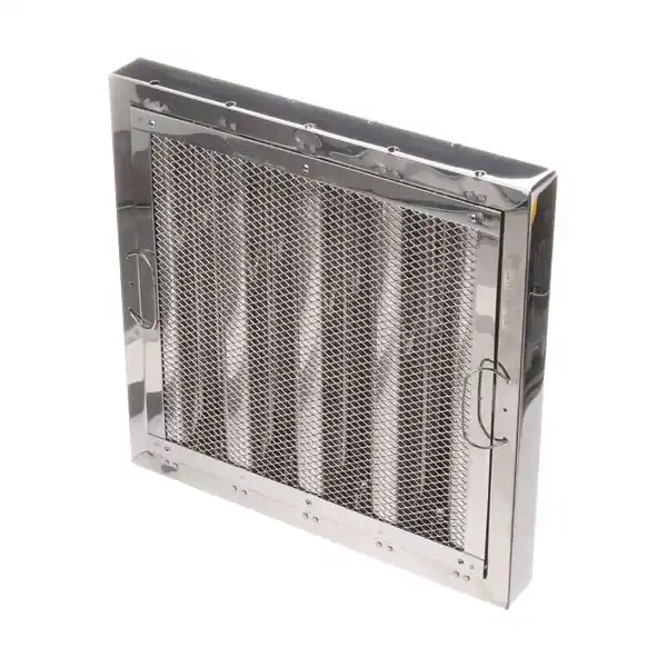 HOOD FILTER, TYPE6, S/S , 16X16 W/SPARK ARREST0R
