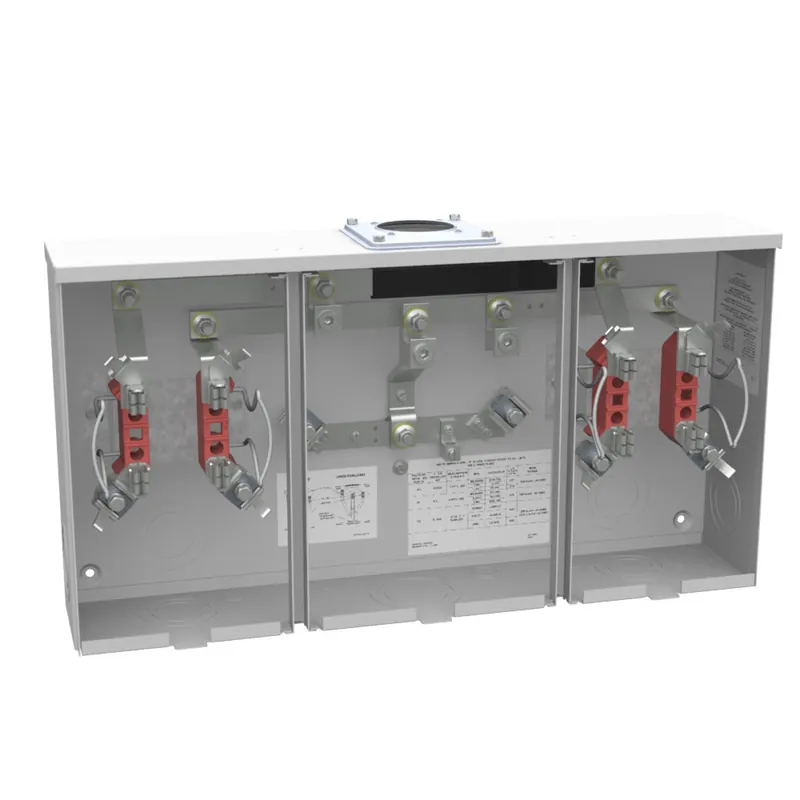 Milbank U1232-RRL-KK-K1 4 Term Ringless Large Hub Opening Adapt to Small Horn Bypass 2 Position Single Connector 6-350 kcmil 150 Amp
