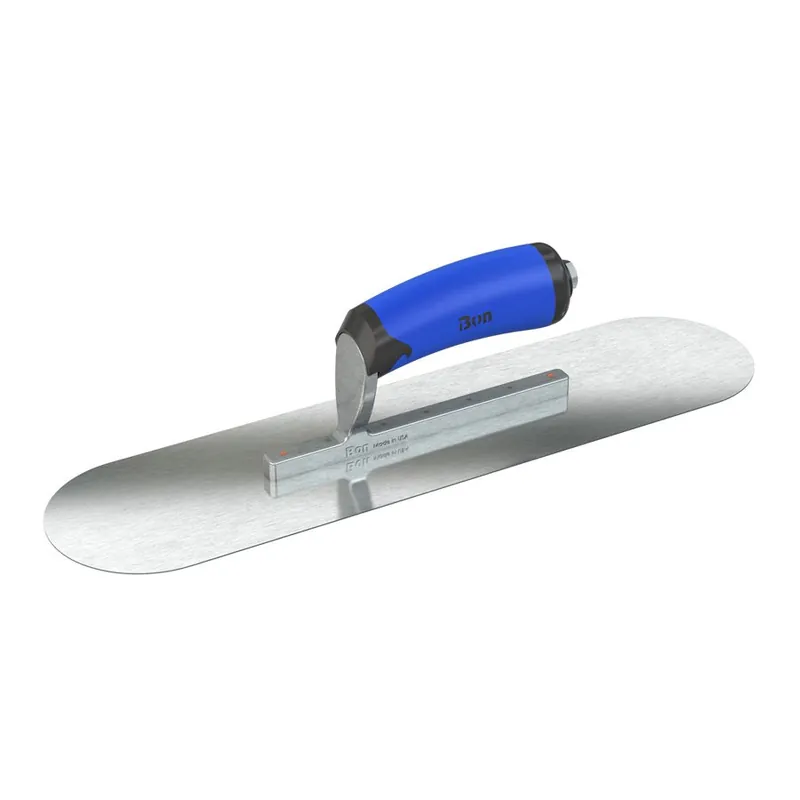 Bon Steel City SCT-POOL-RS Razor Stainless Steel Pool Trowel 14 Inches x 4 Inches Comfort Wave Handle
