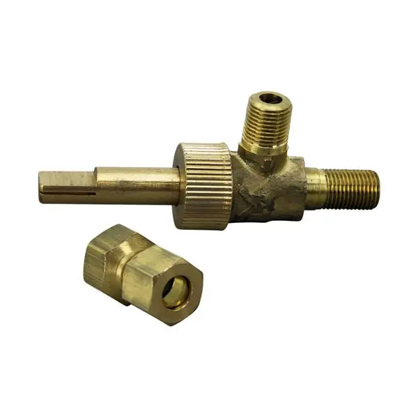 GAS VALVE 1/8" X 5/16" TUBE
