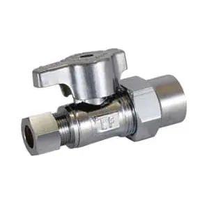 Legend Valve 114-707NL 1/2CPVCX3/8OD T596 NL CHR STOP