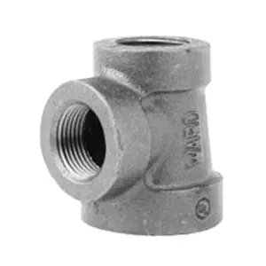 Ward Mfg 1BXDXE.BCT Reducing Tee 1-1/4 x 1/2 x 3/4 in