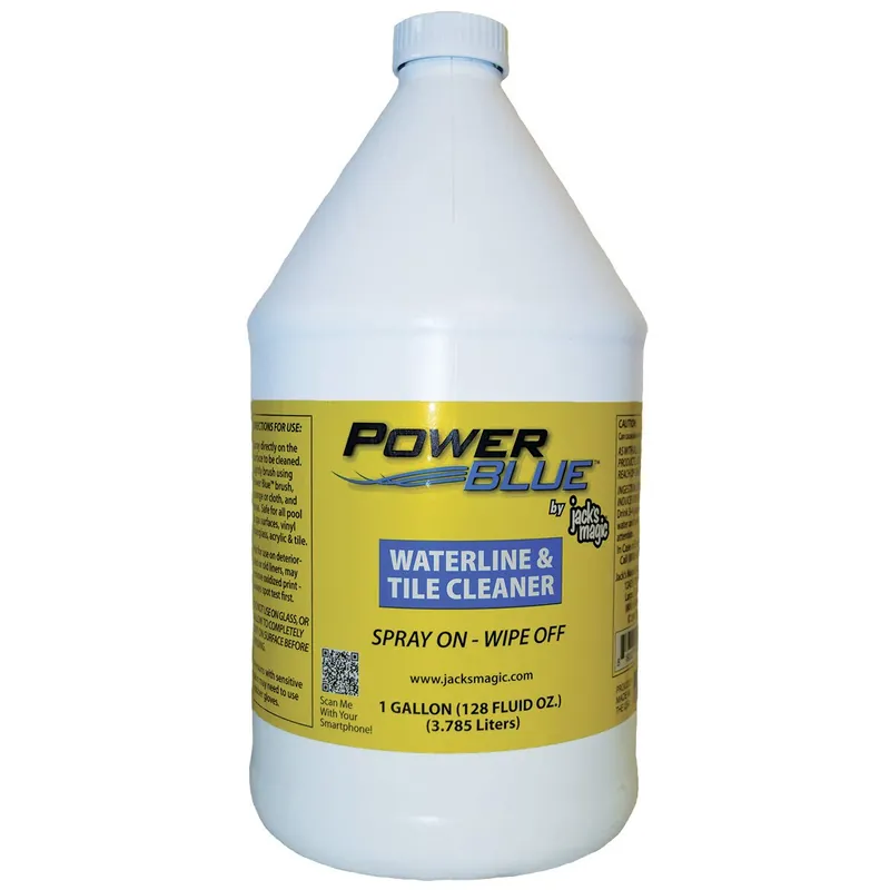Jack's Magic JMPBWATER&TILE128 Power Blue Water Line and Tile Cleaner 1 Gallon