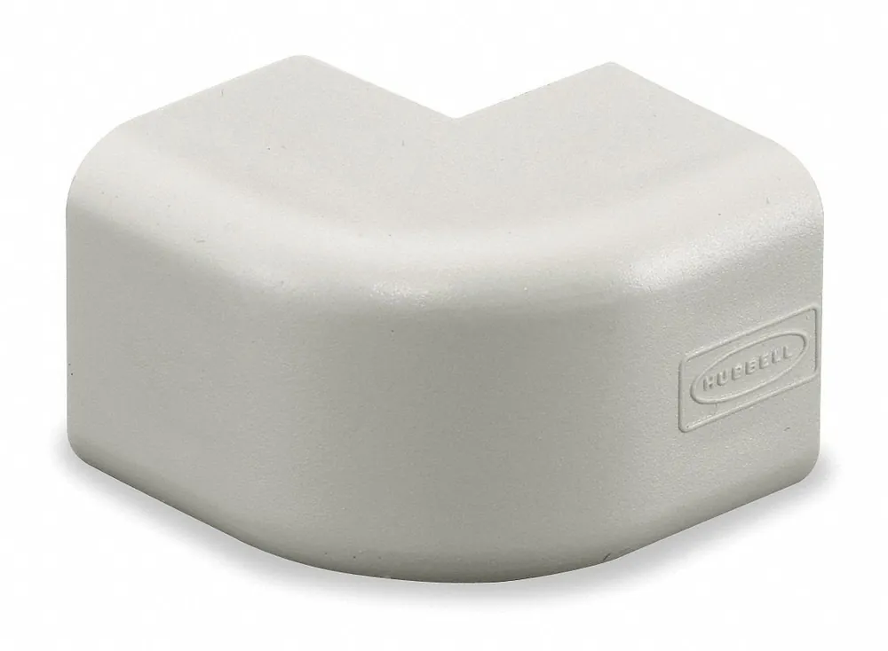 Hubbell PT1EE External Elbow Cover, White