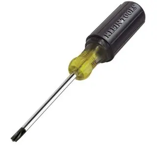 Klein 7314 Fixed Blade Tip Driver #1 Combination Point 8.344 in OAL