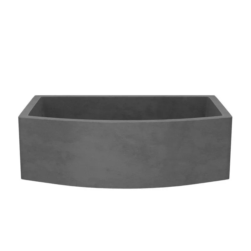 Native Trails NSKQ3320-S NativeStone 33 x 20-1/2 in Concrete Single Bowl Farmhouse Kitchen Sink