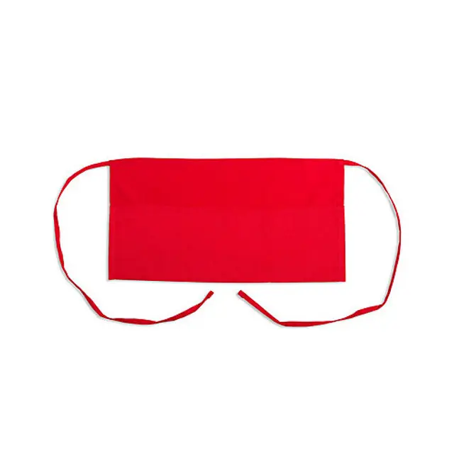 KNG 11 in Waist Apron Red 3 Pockets