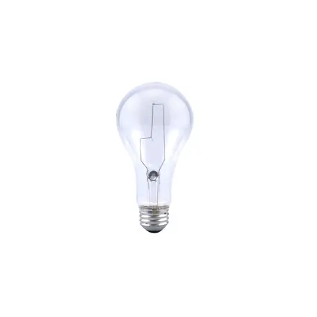 Sylvania 12498 Class C Specialty Lamp With Heat Reflector 69 W E26 Medium Incandescent Lamp 69A21/TS/8M-130V