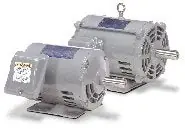 Teco DTP1/56 Rolled Steel Induction Motor 1.5 HP 1200 RPM 208/230/460 Volts 3 Phase