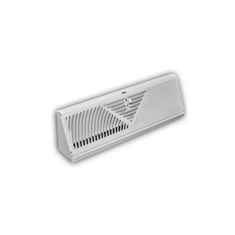 TRUaire 115SW Baseboard Diffuser Supply 15 Inch White