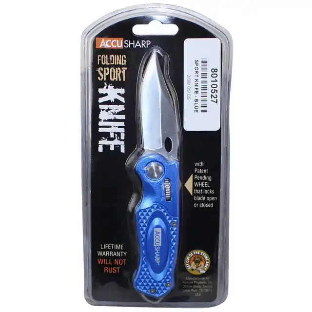SPORT KNIFE - BLUE ACCUSHARP