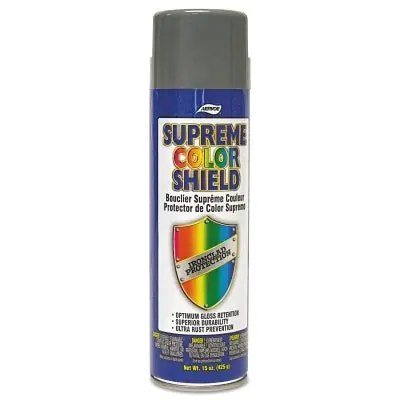 Aervoe 5049 Supreme Color Shield, 15 oz, Aerosol Can, Grey