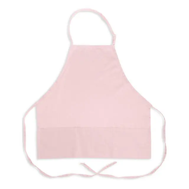 KNG 27 in Bib Apron Pink 3 Pocket