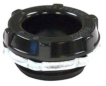 O-Z/Gedney BB-125 Type BB Non-Grounding Conduit Bushing, 1-1/4 in Trade, Phenolic