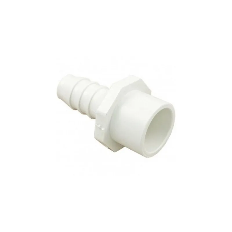 Waterway 672-4310B Pool & Spa Replacement Adapter Plastic 1 inch Spigot 0.75 inch Slip x 0.75 inch Barbed