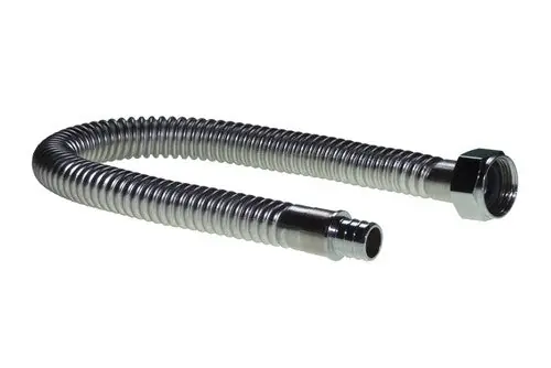 Rectorseal FPEX-18 Falcon FF-18 Corrugated Stainless Steel Flexible Water Heater/Softener Connectors, 3/4 in ID SS Flex with 3/4 in FIP x 3/4 in PEX x 18 in