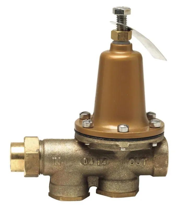 Watts 0009450 2 in. 35 psi Copper Silicon Alloy FNPT Union x FNPT Pressure Reducing Valve