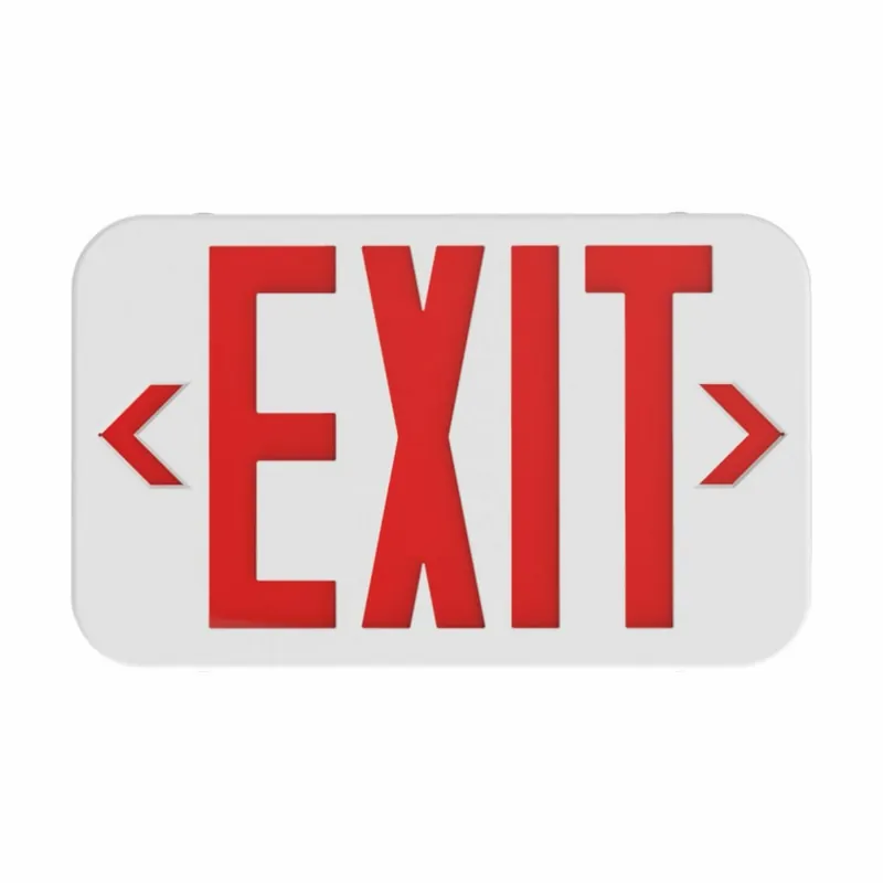 Dual-Lite CER Emergency Exit Sign LED 2 in x 12 in x 8 in