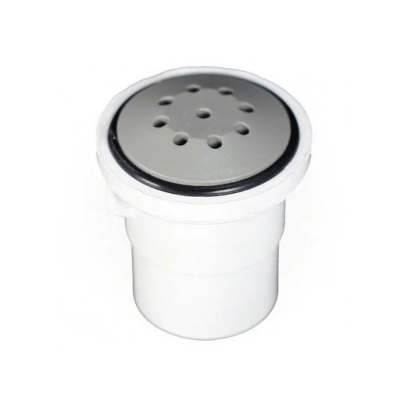 Waterway Plastics 670-2337 Air Injector 1 Inch Spigot Straight Style Gray Replacement 670-2337